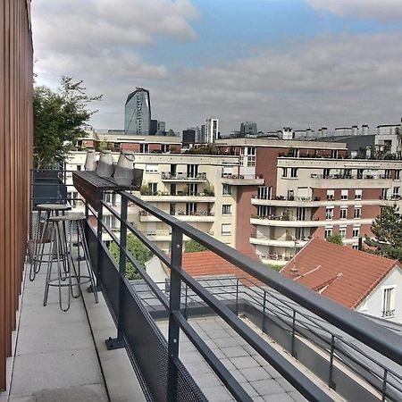 Le Toit Du Montvalerien Suresnes Apartment Exterior foto